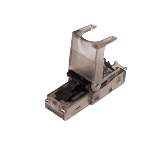 QUBIX - SPINA PLUG EASYCRIMP RJ45 8 POLI C6 UTP