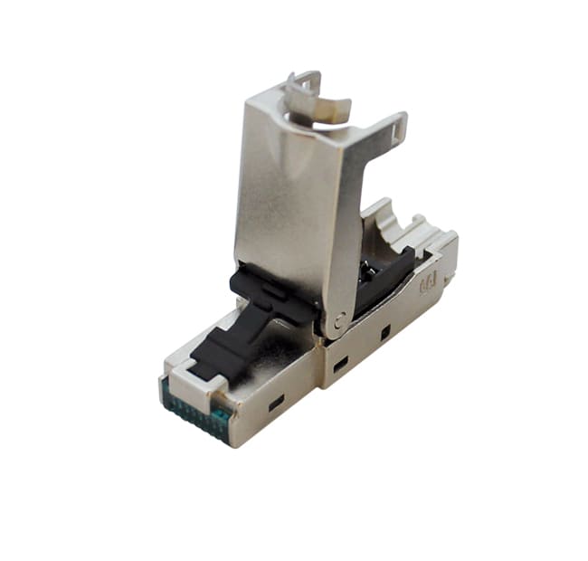 QUBIX - SPINA PLUG EASYCRIMP RJ45 8 POLI C6A STP 2012009