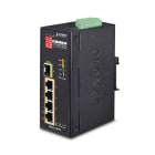 QUBIX - ISW-514PTF IP30 SW 4P(POE)+1 SFP FE