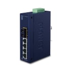 QUBIX - ISW-511T IP30 SW 4P FE+1 100FX(SC)MM