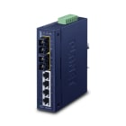 QUBIX - ISW-621T IP30 SW 4P FE+2FX MM SC RTE