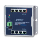 QUBIX - WGS-804HP IP30 IND. SW 8P(4 POE AT) FE