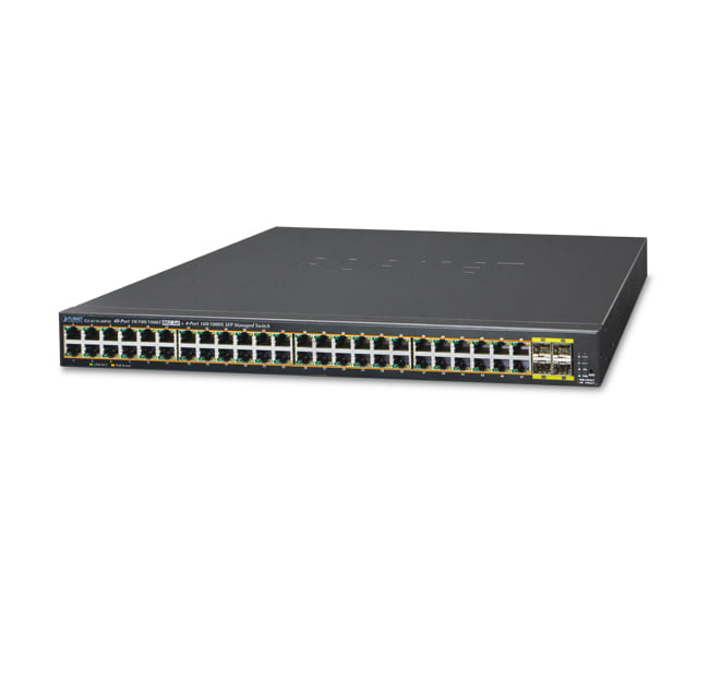 QUBIX - GS-4210-48P4S 48P(POE AT) + 4SFP GE 440W