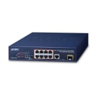 QUBIX - FGSD-1011HP SW 8FE(POE 3AT) +1GE+1SFP