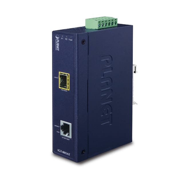 QUBIX - IGT-805AT IP30 MC GE 1TP/1SFP 100/1000X