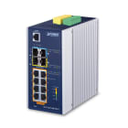 QUBIX - IGS-5225-8P2S2X IP30 8GE POE+ 2SFP 2SFP+