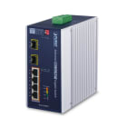 QUBIX - IGS-624HPT IP30 4GE(POE+)+2SFP FE/GE