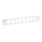 QUBIX - PATCH PANEL VUOTO 8 POSIZIONI PER QDSA