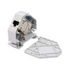 QUBIX - SUPPORTO CCS PLAST. 1 POS. PER GUIDA DIN