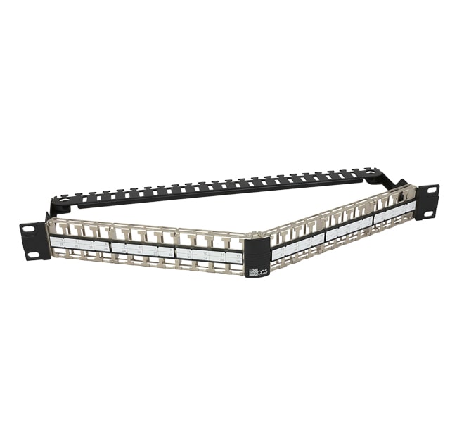 QUBIX - PATCH PANEL VUOTO CCS COMPACT 48P 1U