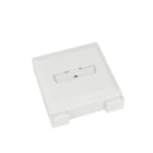 QUBIX - Scatola ottica a 2 posizioni da parete 80×80 mm CCS 80X80 X2 ADP. FLANGELESS BI