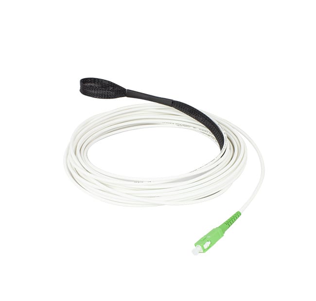 QUBIX - CAVO 1FO G657A2 PRECAB. SC/APC 15MT CCA