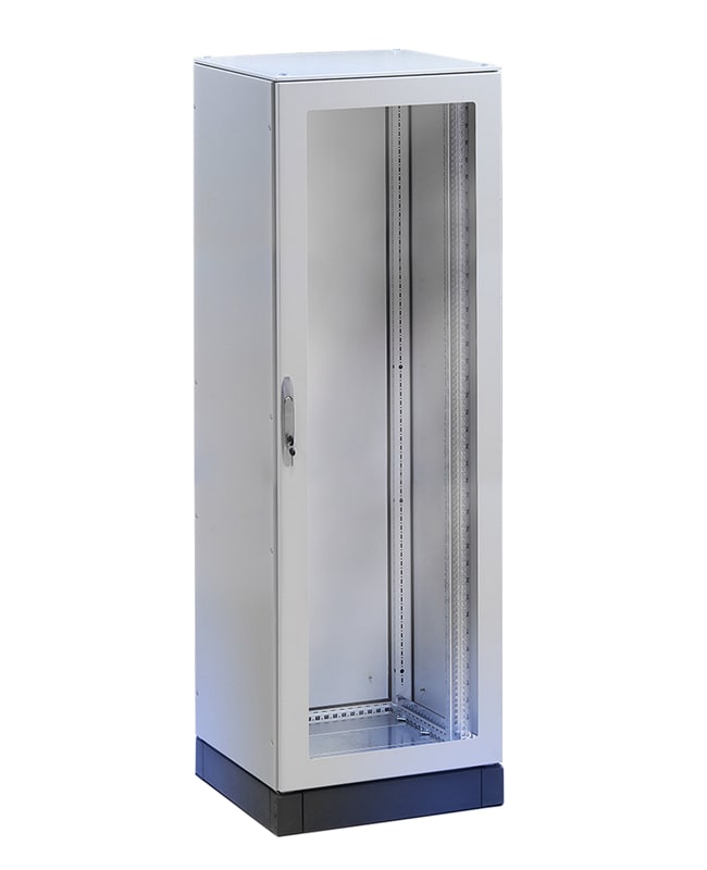 QUBIX - ARMADIO IP55 H2200XL600XP1000 42U P.V GR