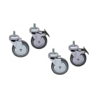 QUBIX - KIT RUOTE PER ARMADI VITE M10
