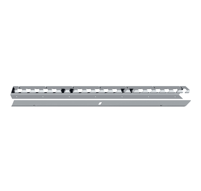QUBIX - COPPIA CANALA GEST. CAVI ARM. PRO 42U GR