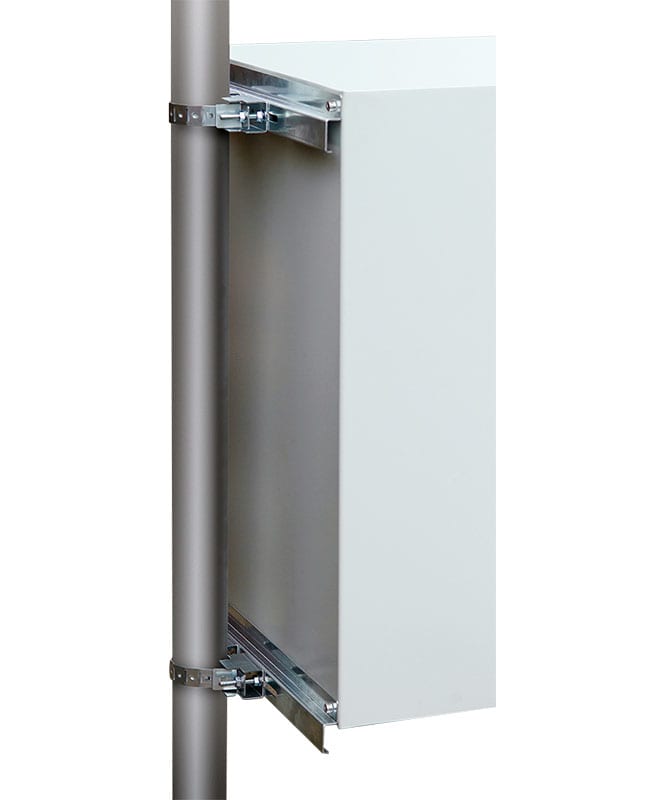 QUBIX - KIT FISS. PALO ARM PARETE SERIE IP65