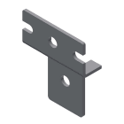 QUBIX - KIT SUPPORTI FISSAGGIO A PARETE PER IP55 2011601