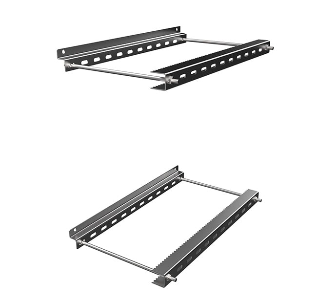 QUBIX - KIT FISSAGGIO PALO X ARM PARETE IP55