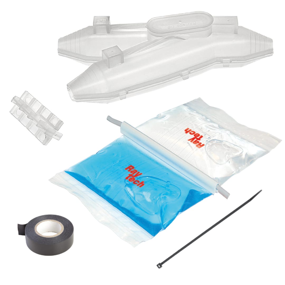 RAYTECH - Magic Joint Y25 - Giunto derivato cavo esterno IP68 con gel per colata.