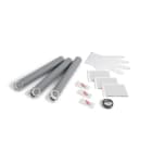 RAYTECH - Terminale autorestringente unipolare per interno AUTO 30/95-I fino a 18/30kV, kit da tre terminazioni.