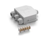 RAYTECH - Cassetta di giunzione Baby Box 3 IP68 pre-riempita in gel, con morsettiera integrata e pressacavi per cavi pentapolari fino a 18 mm o tubi diametro 16/20 mm.