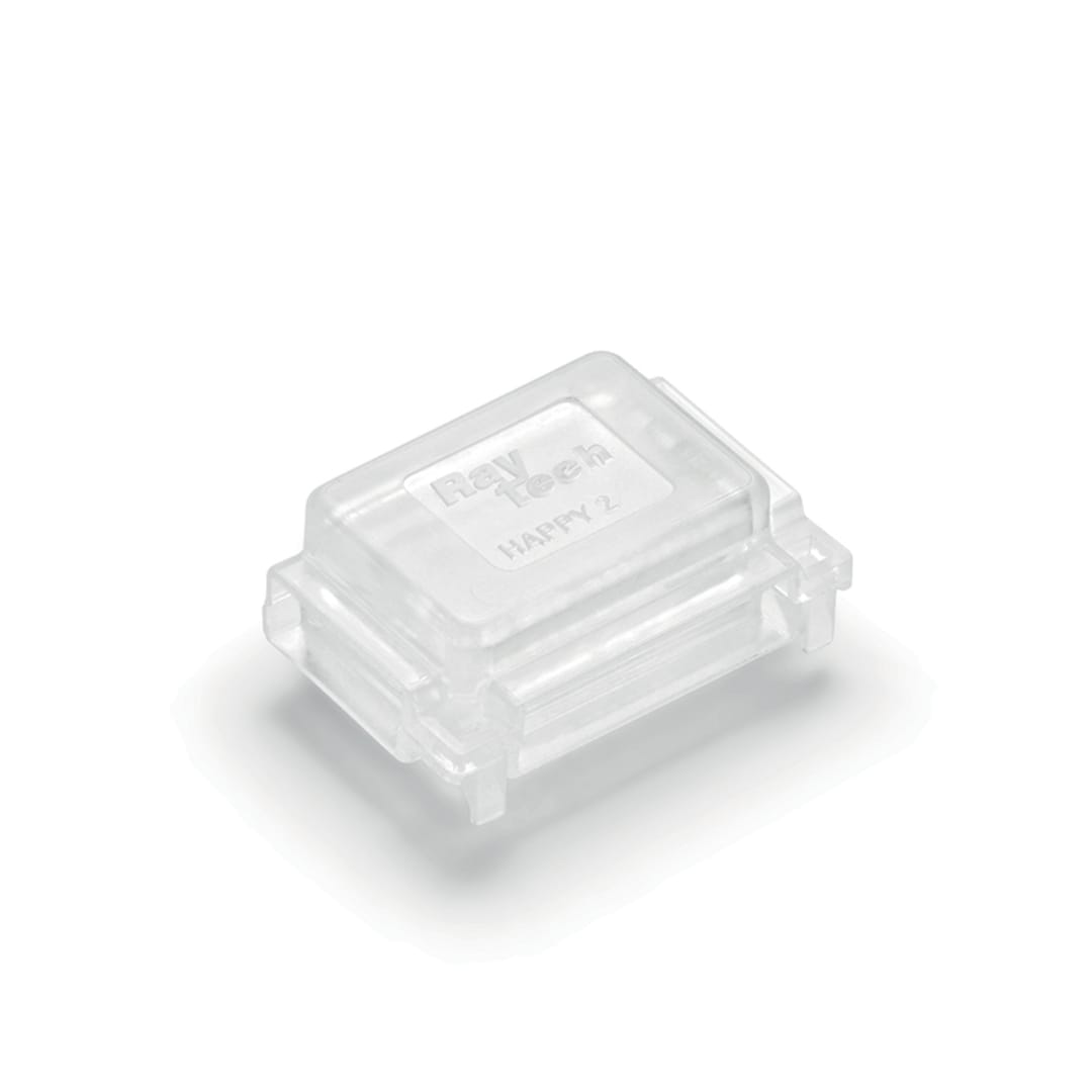 RAYTECH - Happy 2-T Gelbox Trasparente per Morsetti (Confezione da 1 PZ.) - Accessorio IPX8 pre-riempito in gel per morsetti tensione 450/750 V CF 1 PZ TR.