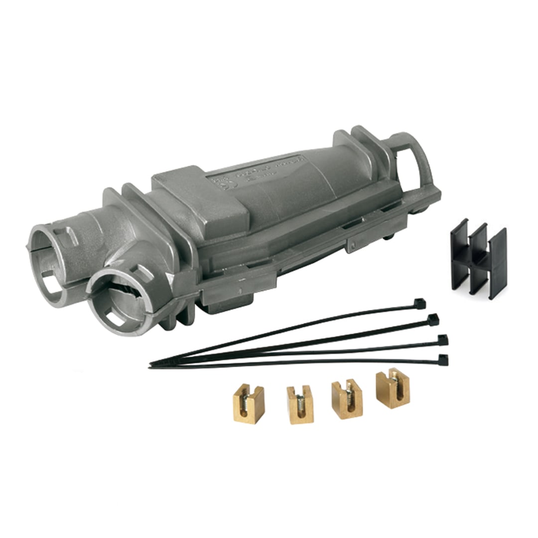 RAYTECH - King Joint Y 35 - Giunto rapido a Y IPX8 pre-riempito in gel per una giunzione efficiente e resistente.