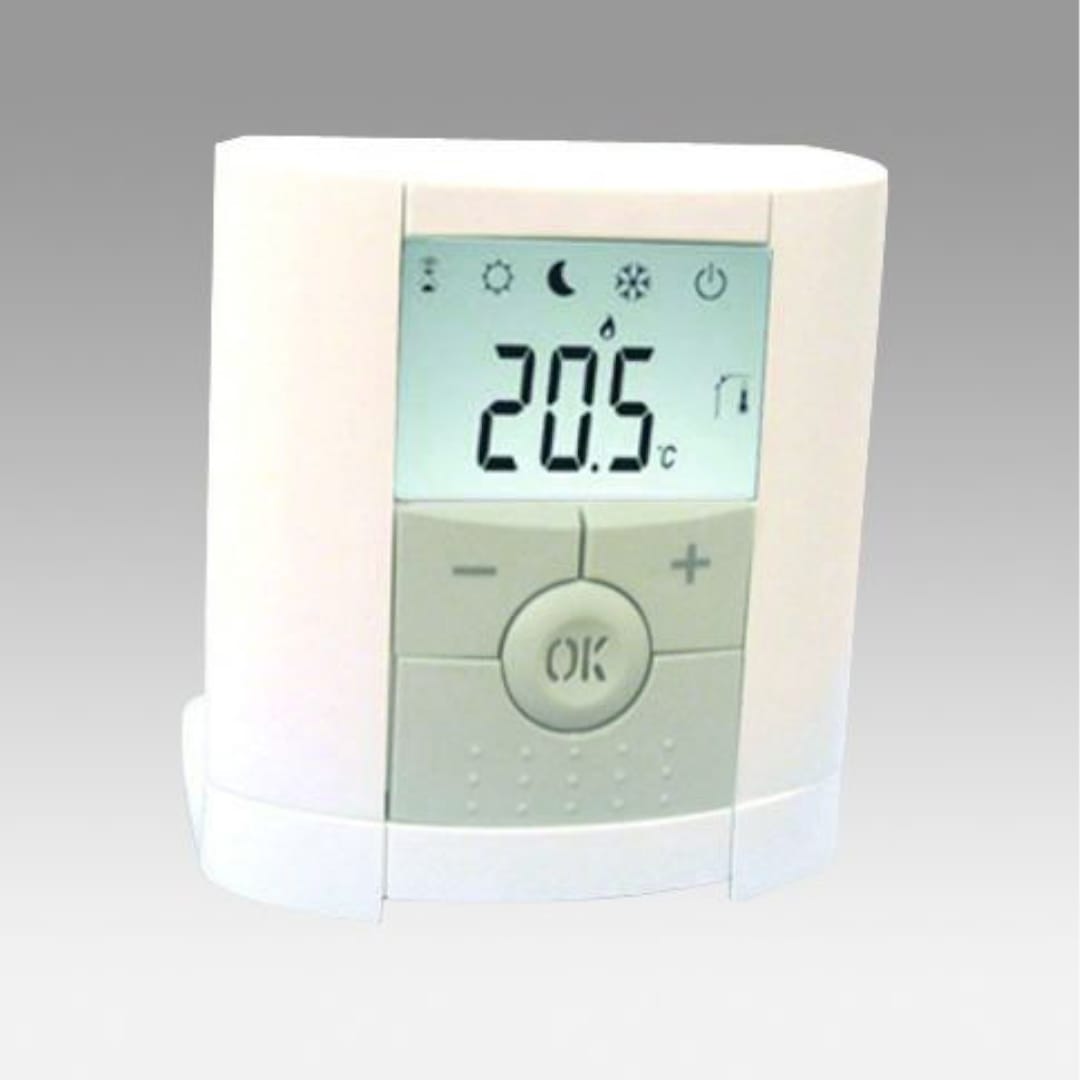 RAYTECH - Cronotermostato completo di ricevitore da 16A per tappeti scaldanti da interno e ambiente wireless.