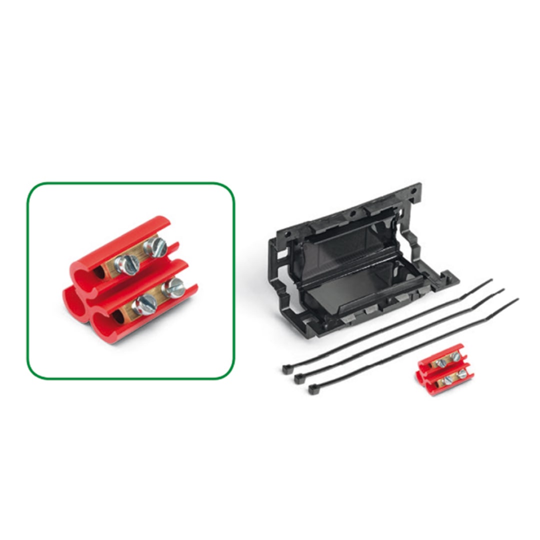 RAYTECH - Super Clik 0 - Giunto piatto in linea/derivazione IPX8 preriempito con gel 3x6 e morsetti.