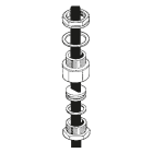 RAYTECH - MCA-PRESS - Accessorio per cavi scaldanti, kit pressacavo per cassetta.