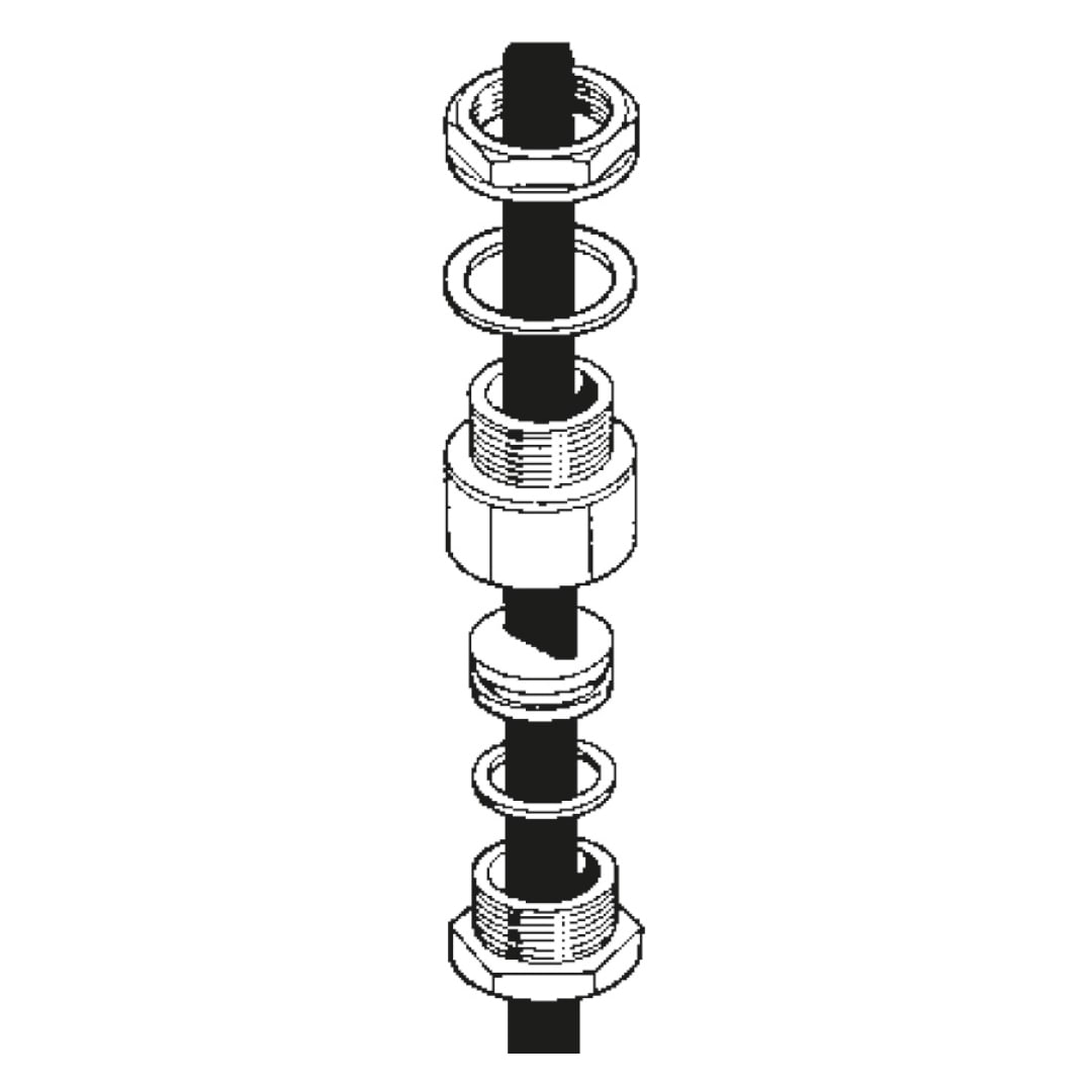 RAYTECH - MCA-PRESS - Accessorio per cavi scaldanti, kit pressacavo per cassetta.