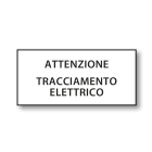 RAYTECH - MCA-EA - Accessorio per cavi scaldanti, etichetta di segnalazione.