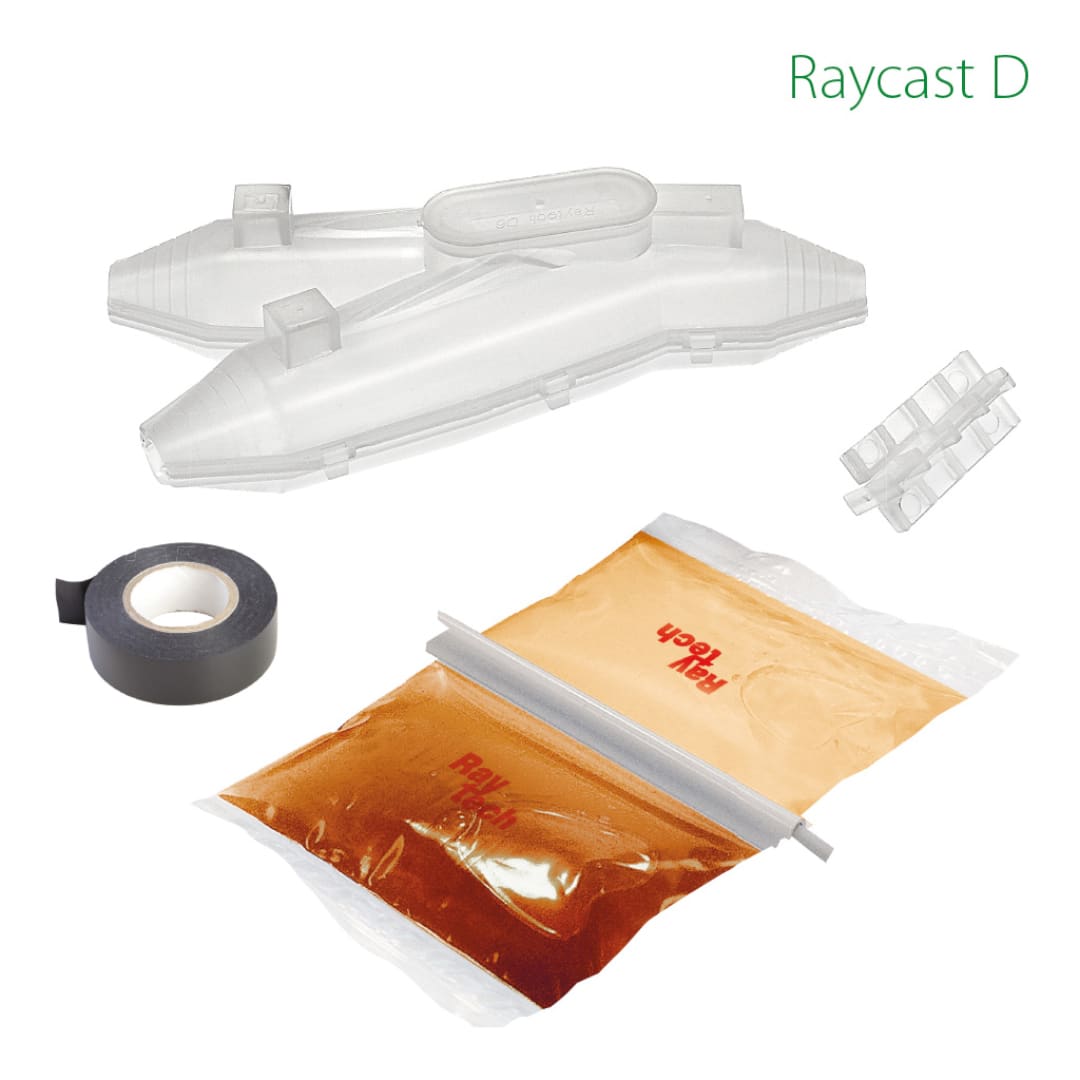 RAYTECH - RAYCAST SD1 - Giunto/Muffola con resina per colata. 100001-0SD