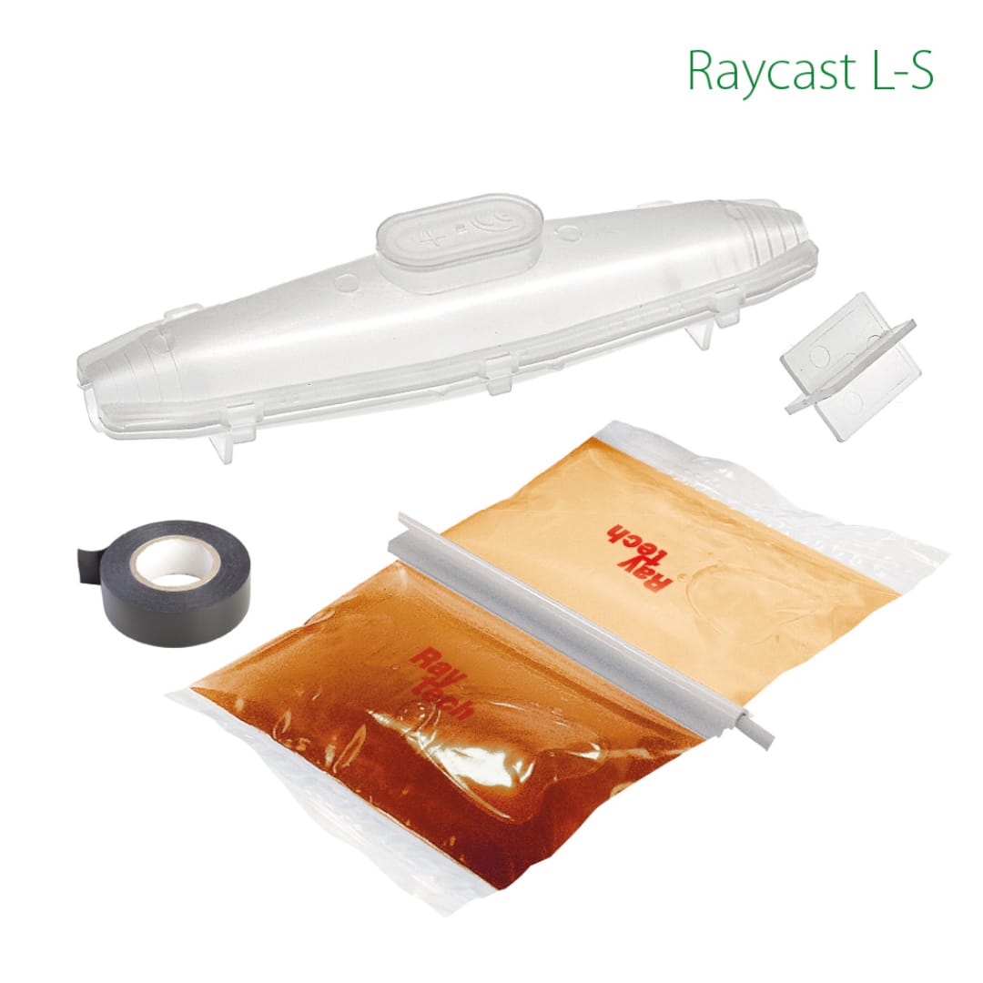 RAYTECH - RAYCAST L 50 - Giunto/Muffola con resina per colata.