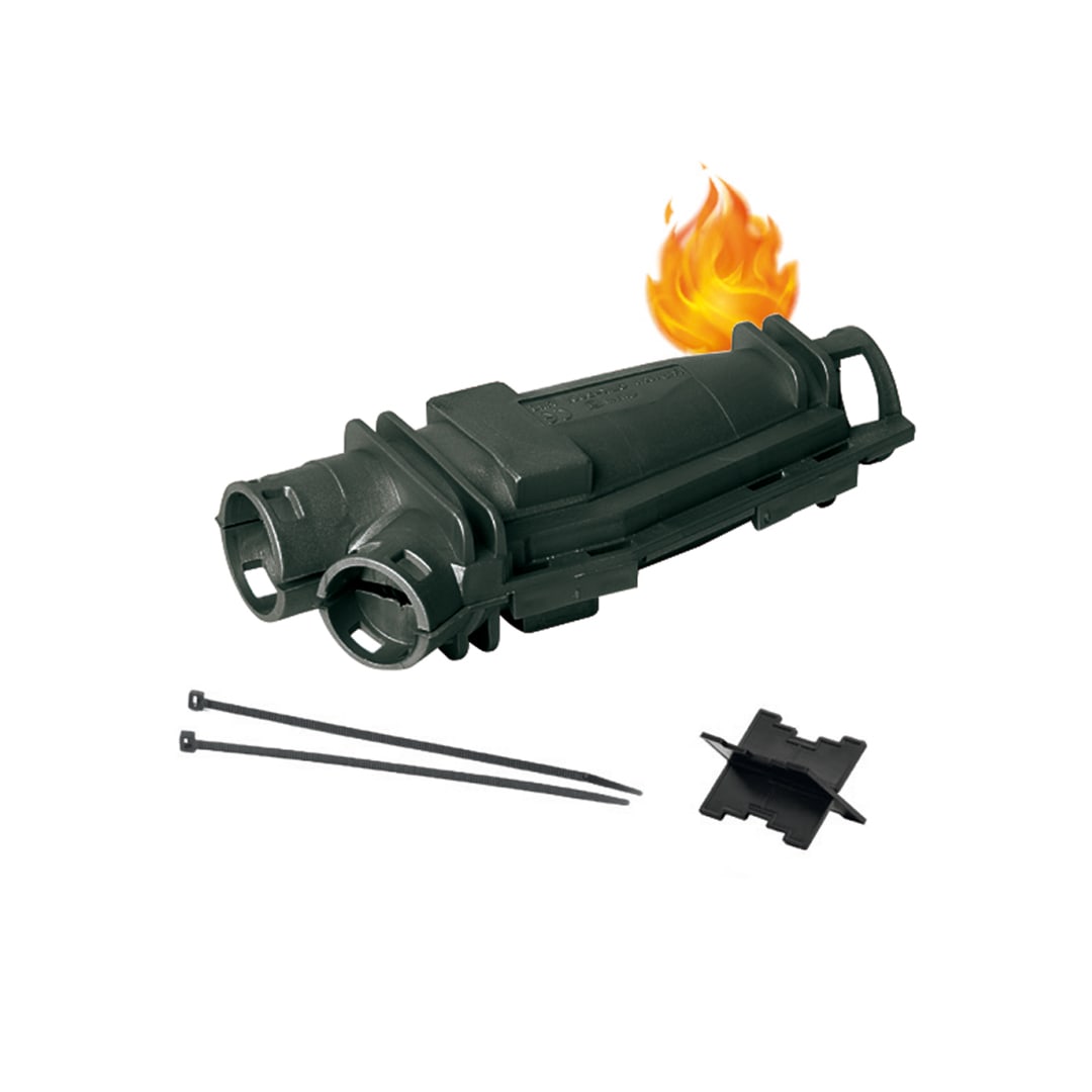 RAYTECH - CLIK 2-FIRE DOR/PALO FUSE - Giunto IPX8 per illuminazione pubblica preriempito in gel. 301010-000