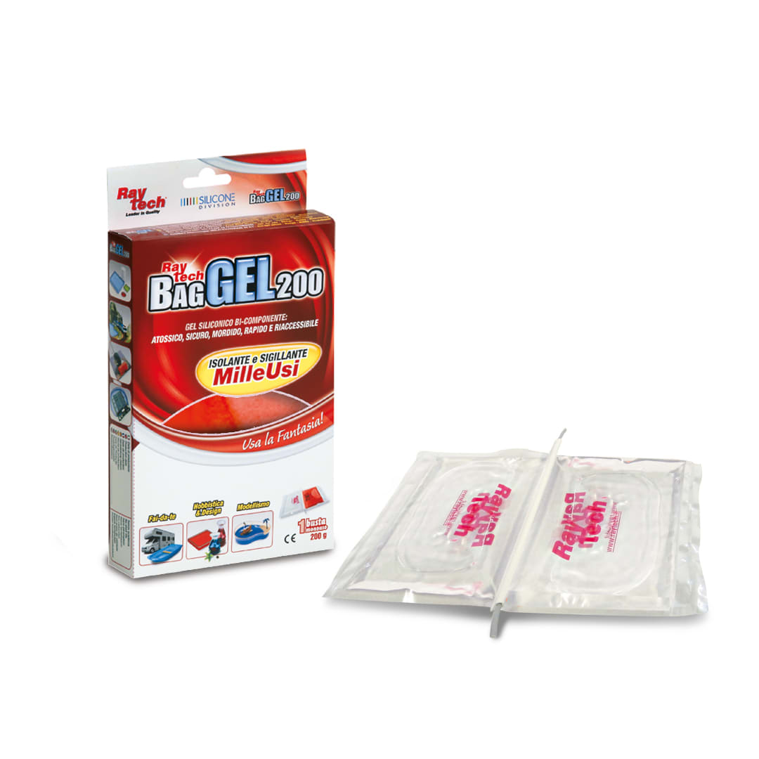 RAYTECH - Bag Gel 200-T - Gel bicomponente isolante/sigillante. BAGGEL200-T