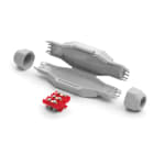 RAYTECH - BETTY 4 (Confezione da 1 PZ.) - Giunto in linea IP68/69 extra-compatto preriempito in gel. BETTY/4