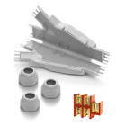 RAYTECH - DINO Y (Confezione da 1 PZ.) - Giunto derivato IP68/69 extra-compatto preriempito in gel.