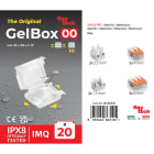RAYTECH - GELBOX 00 (Confezione da 20 PZ.) - Accessorio IPX8 preriempito in gel per morsetti tensione 450/750 V