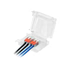 RAYTECH - HAPPY JOINT 4 GELBOX CON MORSETTI (Confezione da 2 PZ.) - Accessorio IPX8 con morsetti tensione 450/750 V