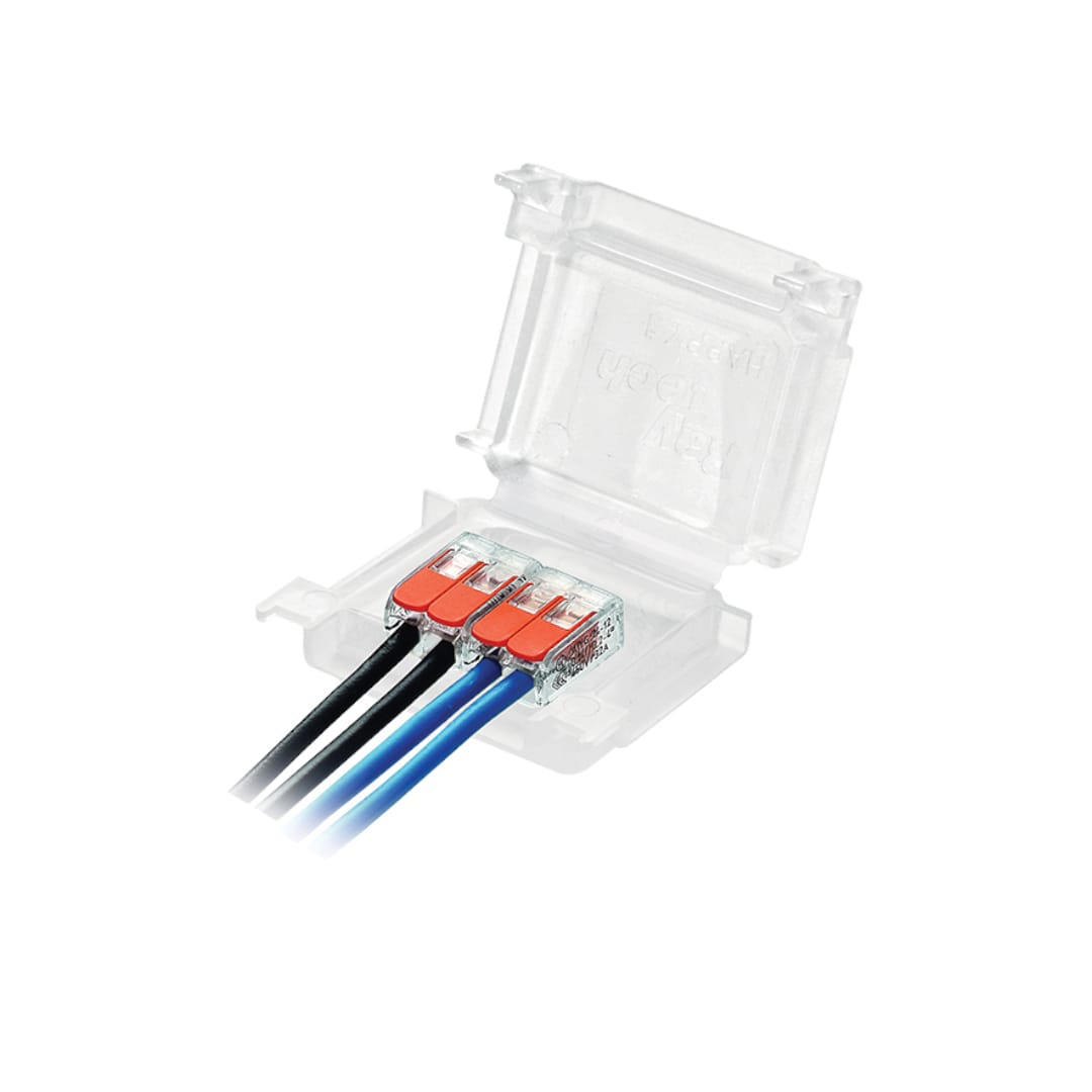 RAYTECH - HAPPY JOINT 46 GELBOX CON MORSETTI (Confezione da 2 PZ.) - Accessorio IPX8 con morsetti tensione 450/750 V