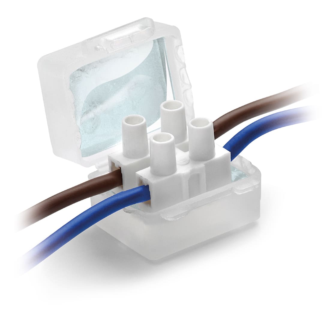 RAYTECH - ISAAC 4 PACK 30 (Confezione da 30 PZ.) - Accessorio IPX8 preriempito in gel per morsetti tensione 450/750 V