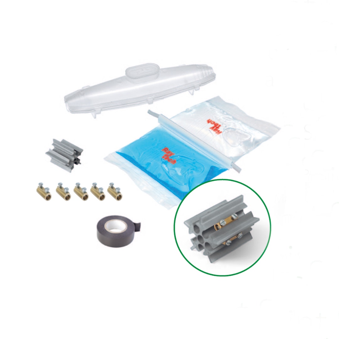 RAYTECH - MAGIC JOINT SP L25 - Giunto/Muffola IP68 con gel per colata. MAGICJSPL25