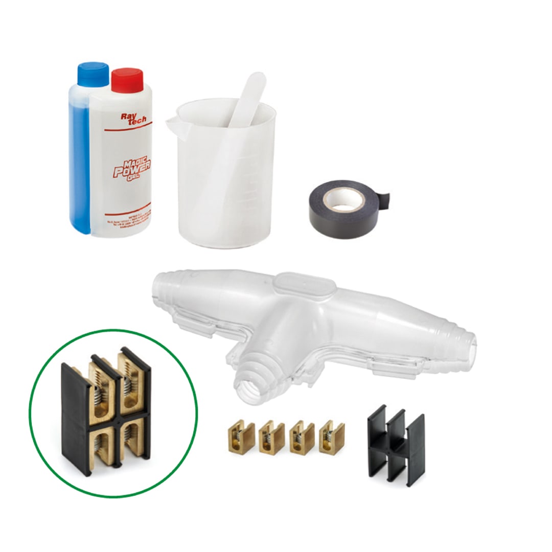 RAYTECH - MAGIC POWER JOINT SP T35 - Giunto/Muffola IP68 con gel per colata.