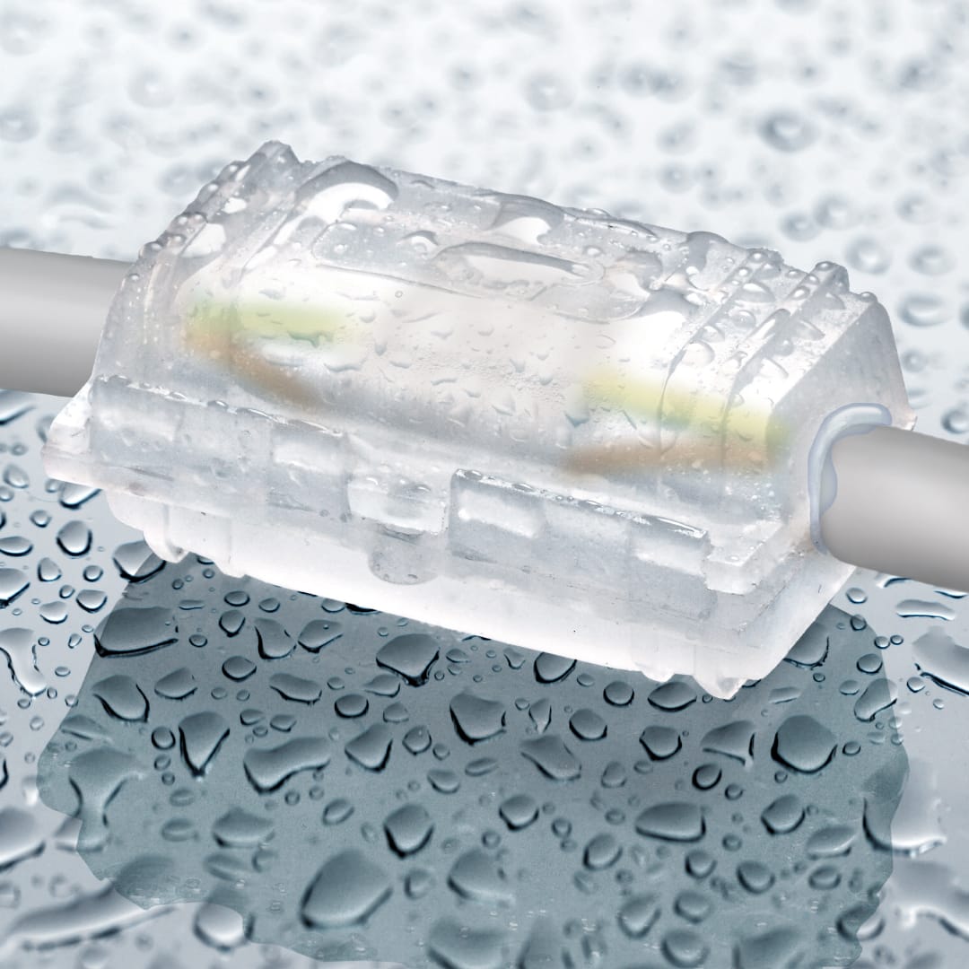 RAYTECH - OHM PACK 11 (Confezione da 11 PZ.) - Accessorio IPX8 preriempito in gel per morsetti tensione 0,6/1 kV