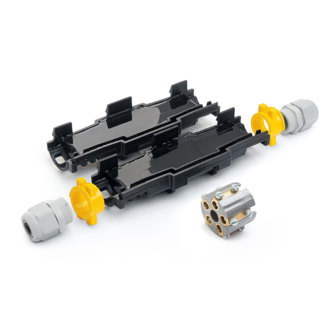 RAYTECH - RAPID JOINT L6-IP68 - Giunto in linea IP68/69 preriempito in gel.