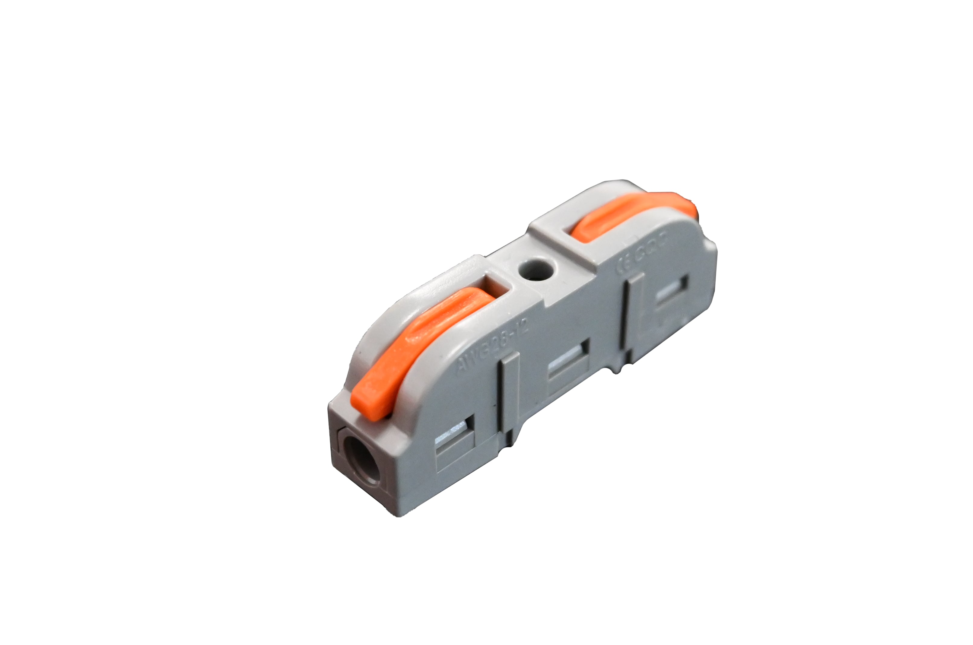 RAYTECH - RAYBLOCK (PACK da 50 PZ) Connettori unipolari, ingresso bilaterale, serraggio a leva. Sezioni 0.5 - 4 mm2 - 600 V - 32 A.