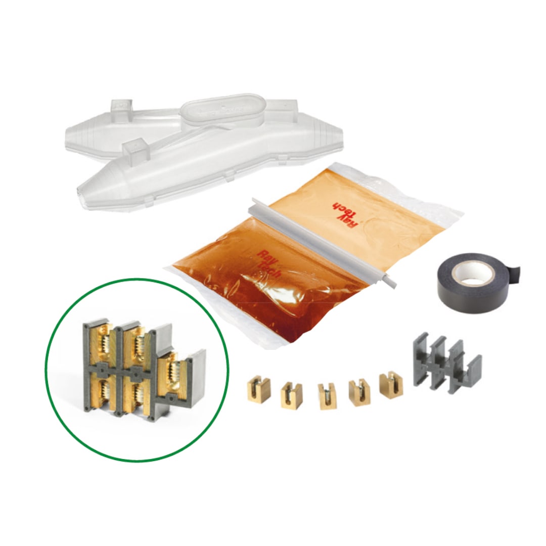 RAYTECH - RAYCAST SP D16 - Giunto/Muffola con resina per colata.