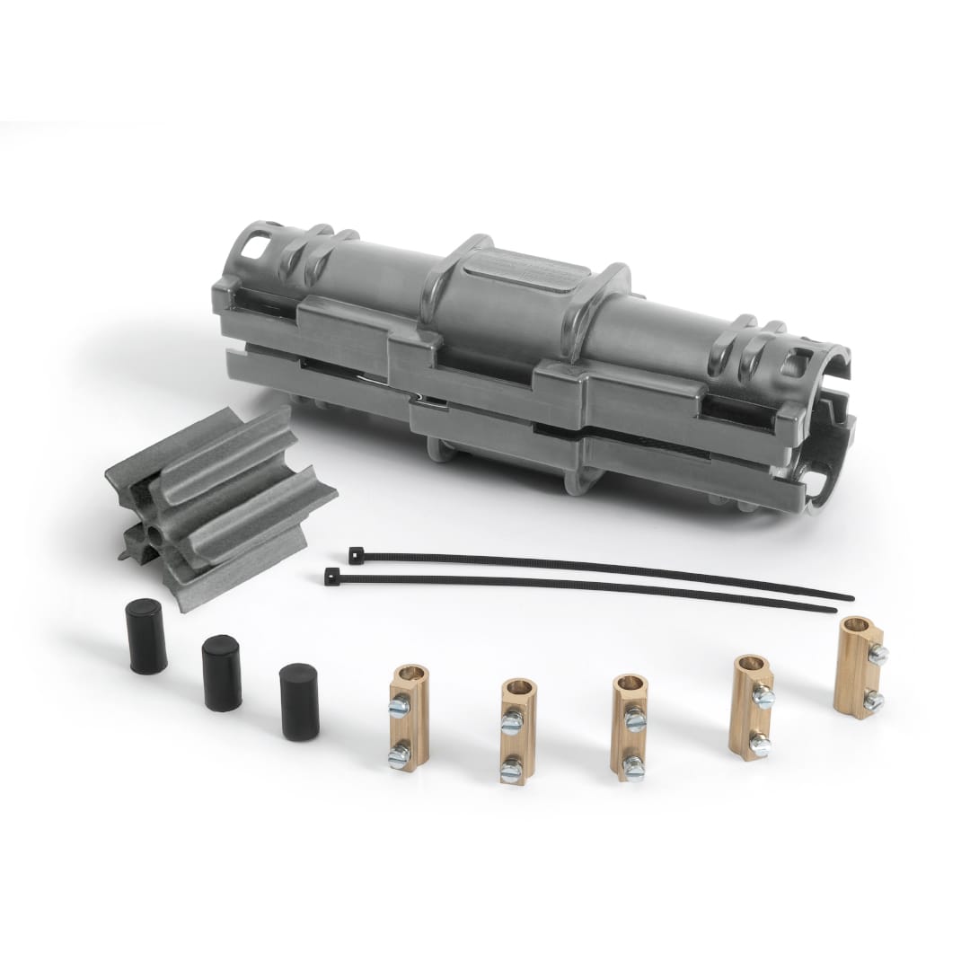 RAYTECH - KING JOINT L25 - Giunto cilindrico in linea IPX8 preriempito in gel.