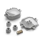 RAYTECH - READY BOX 90 IP68 NERA - Cassetta di giunzione IP68/69 a 3 vie preriempita in gel.